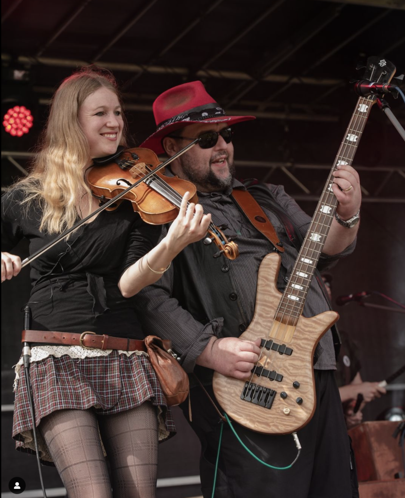 Nine Gees und Alexander Schucker beim Mittelalter und Phantasy Festival in Bremerhaven